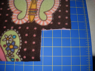 The Clevelands: No-sew Fleece Blanket instructions