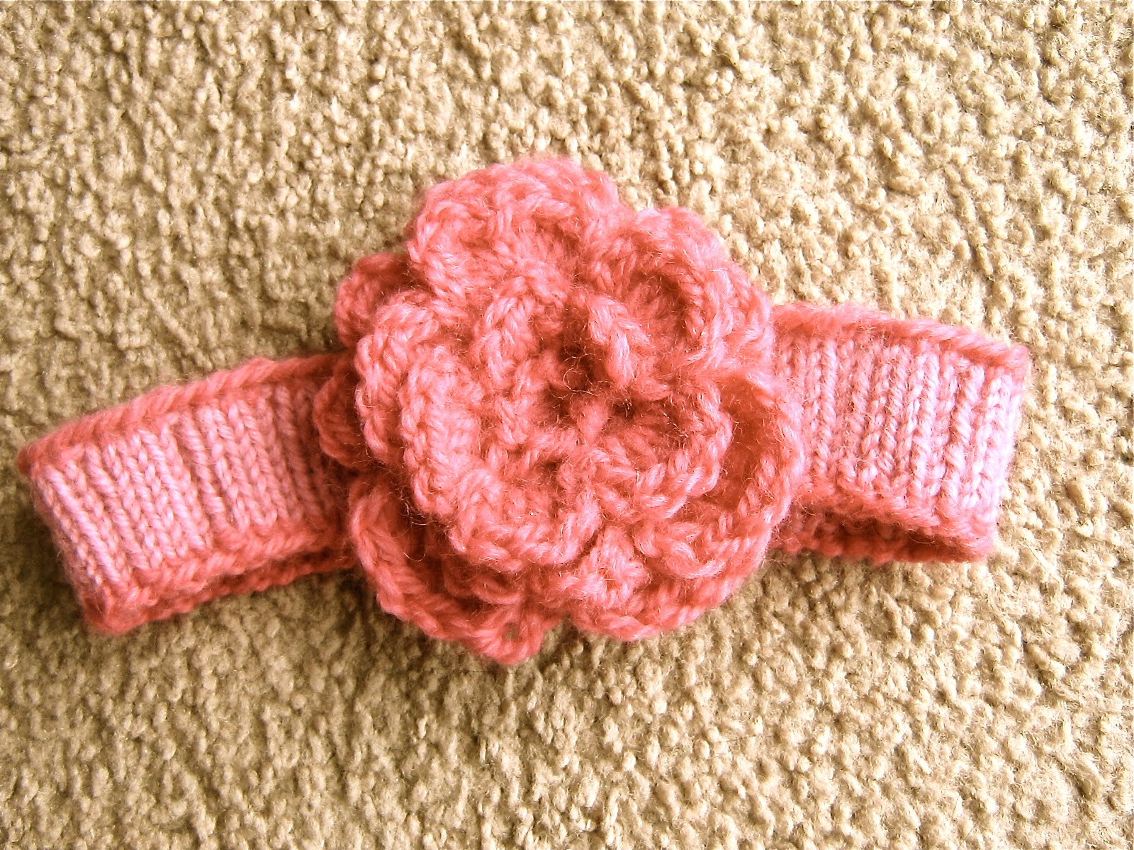 I D Rather Be Knitting Spring Baby Headband