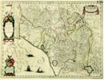 Stato della Repubblica di Lucca 1780 circa