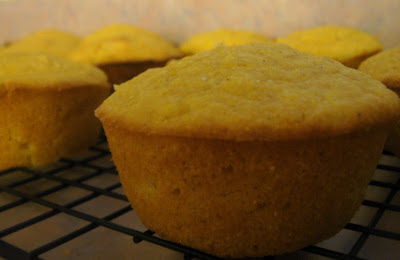 Pineapple Cornbread Muffins=