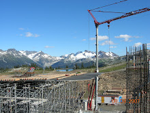 Construction for Olympics, Whistler