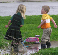 Fun in the puddles