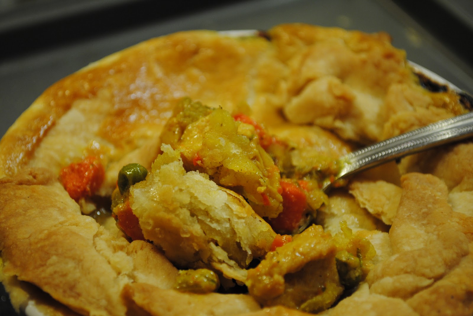 Date Night Curried Chicken Pot Pie for Two The Enchanted Spoon