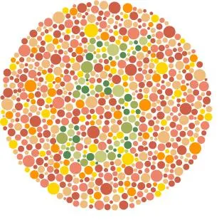 ishihara color blindness test