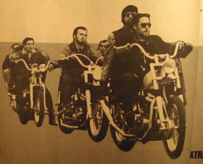 Nostalgia on Wheels: Late 60's / Early 70's Stag Magazine Biker Images