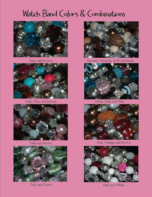 Bands can be made in a solid color or any combination.