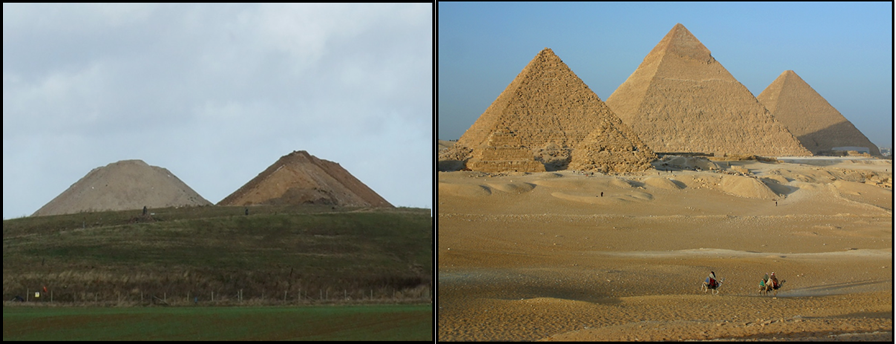 Landfill Pyramids 'Media, Histories and Culture' by a Model Maker: October 2010