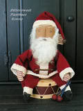 Santa on Drum