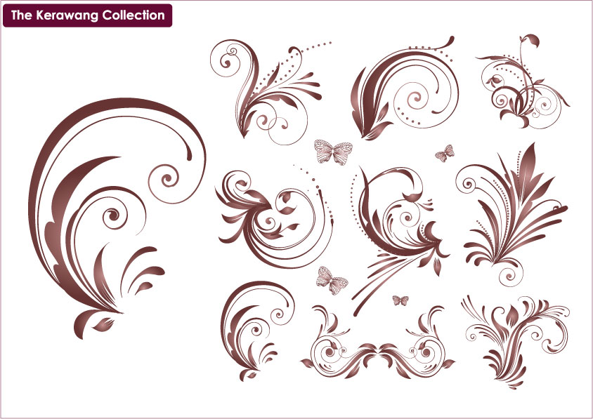 Corak Kerawang Corak Bunga Border Joy Studio Design Corak Kerawang Corak Bunga Border Joy Studio Design