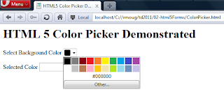 HTML5 Color Picker | InfoWorld