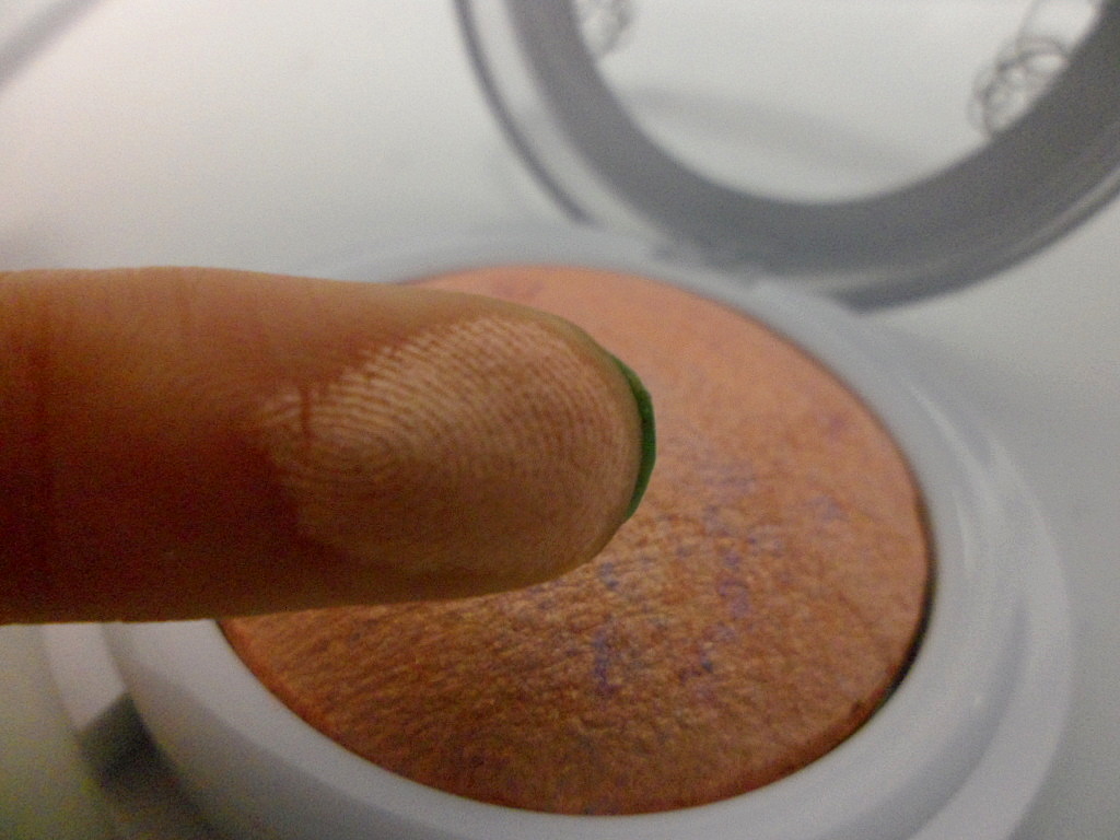 A Haute Passion Hard Candy Baked Blush in Honeymoon