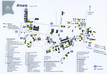 Karta över Campus i Alnarp