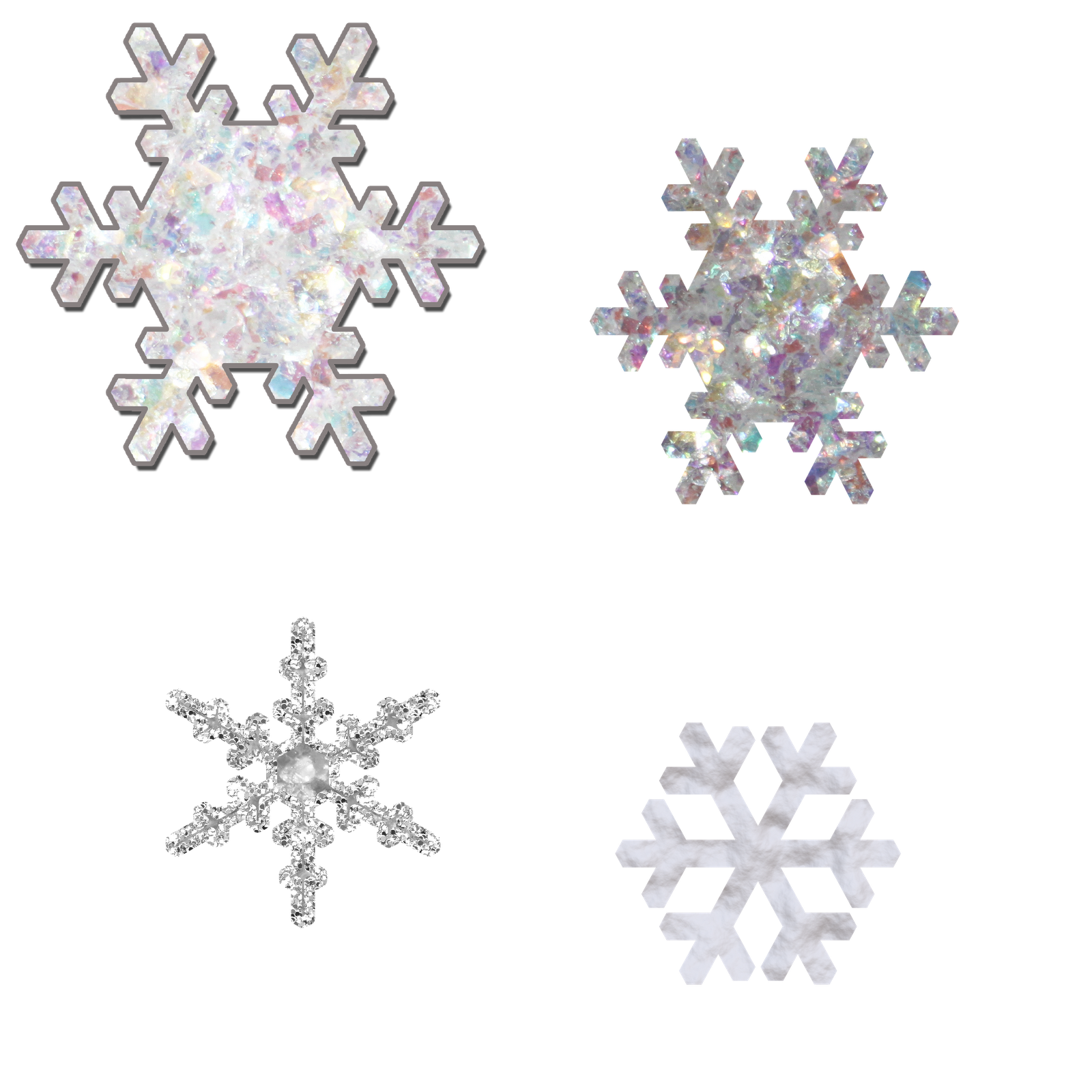 snowflake clipart transparent background - photo #42