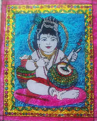 krishna painting easy glass creativity crafts explore