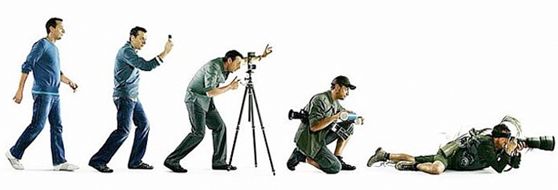 A evolução de um fotografo