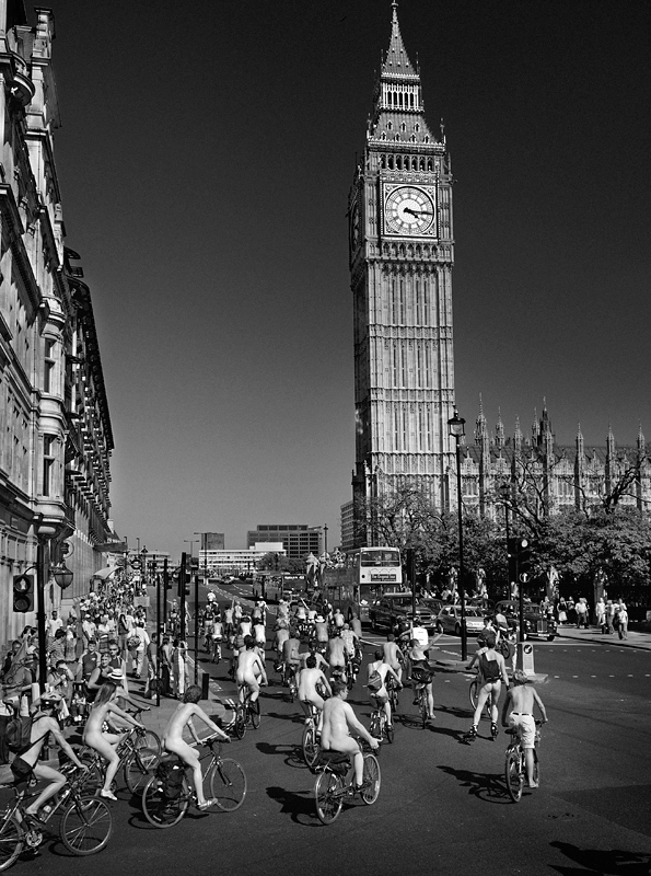 Photography World Naked Bike Ride, London