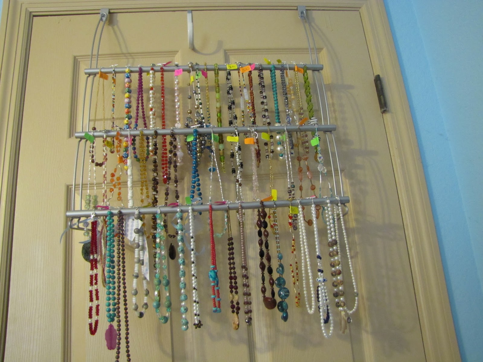 To Bead Or Not To Bead What A Question Necklace Storage idea