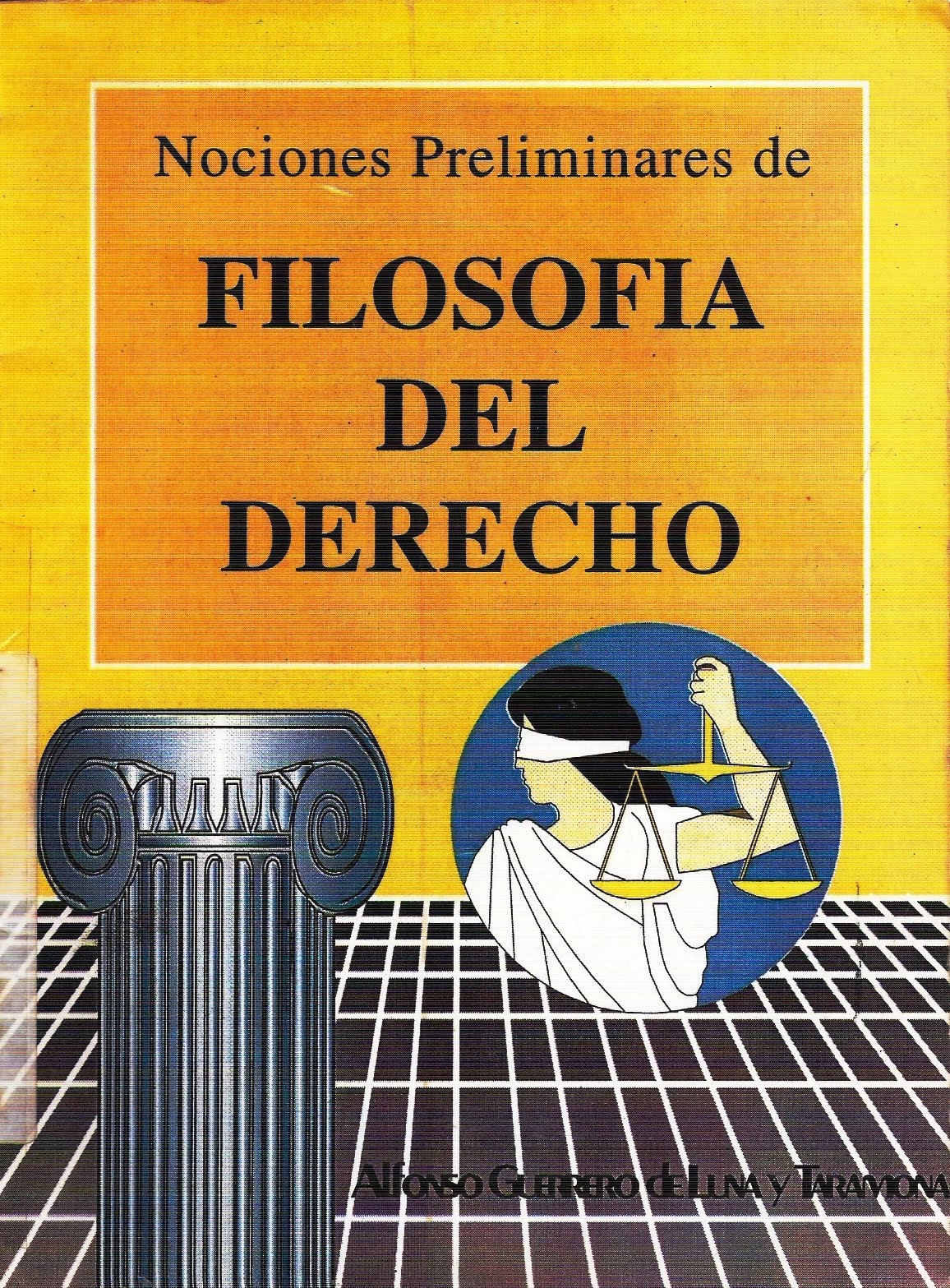 PENSAMIENTO CRÍTICO: Nociones preliminares de Filosofía del Derecho