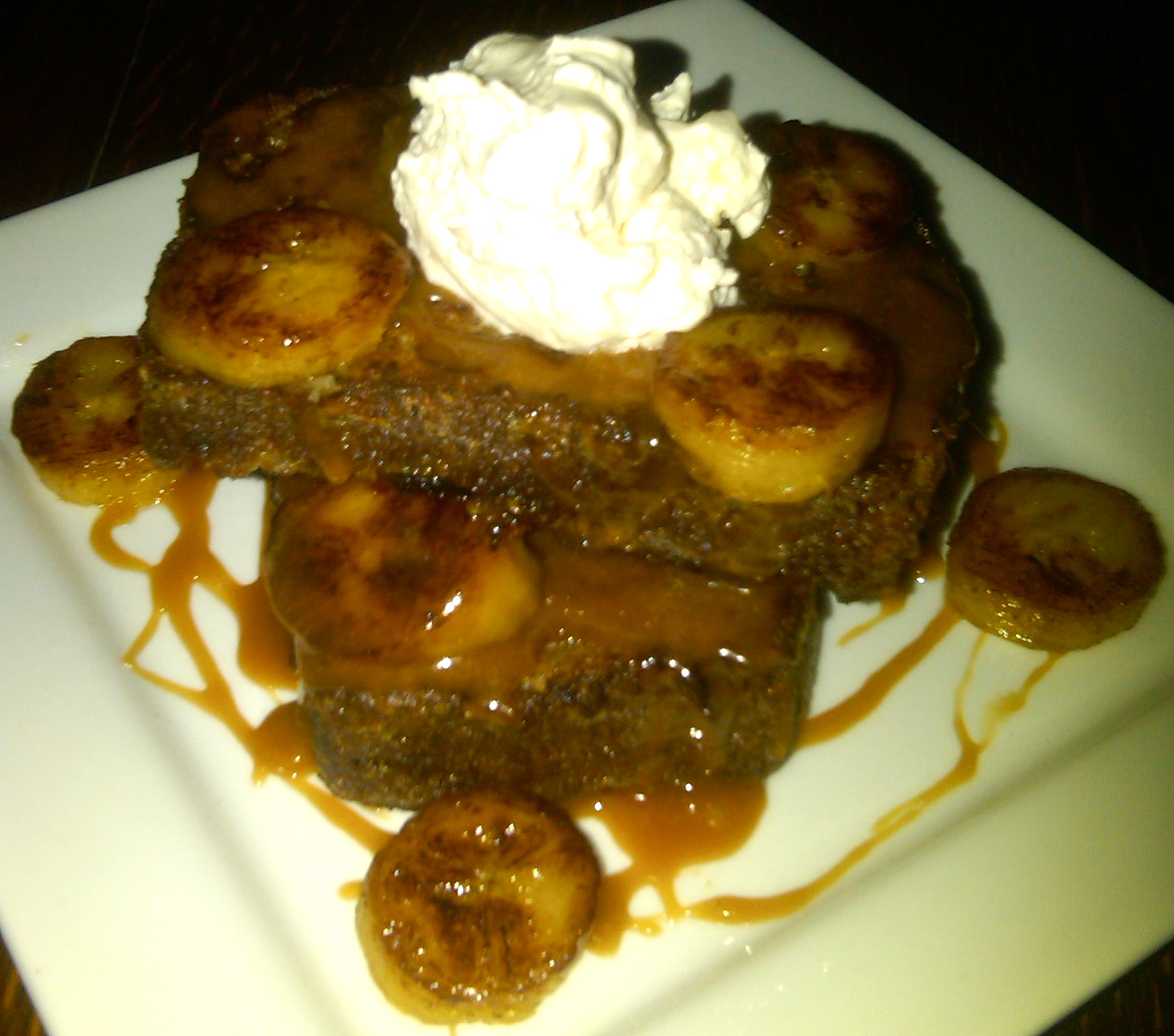 Haute + Heirloom White ChocolateBanana Bread French Toast with Salted