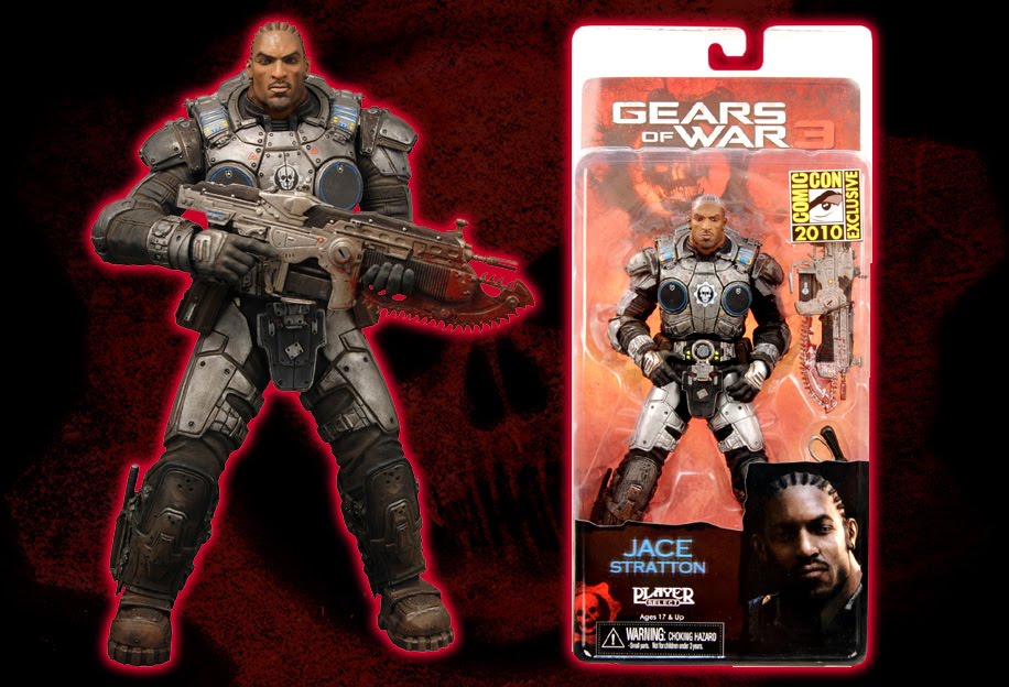 The Plastic League GEARS OF WAR Jace Stratton exclusivo de ComicCon