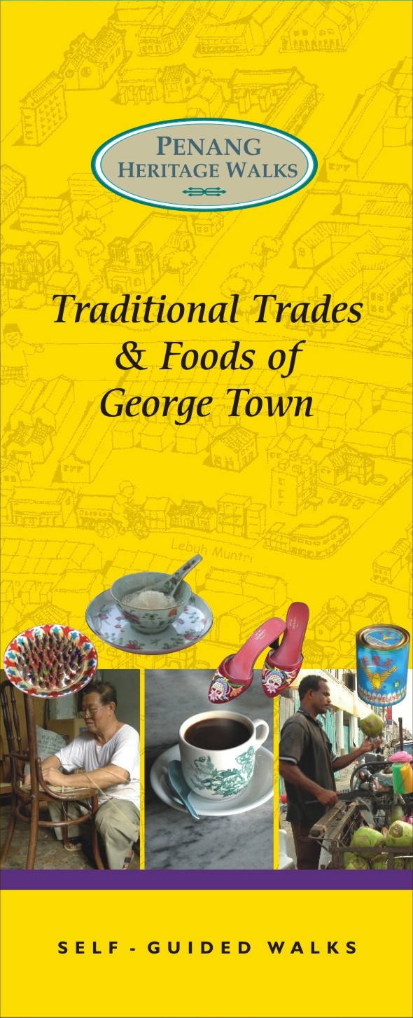ARTSED PENANG Anak Anak Kota's Traditional Trades brochure in