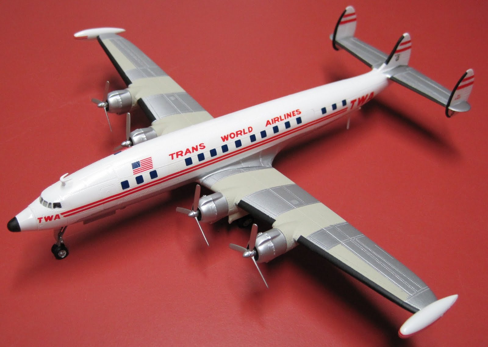 Model Airplane Memories Revell Connie Finished!