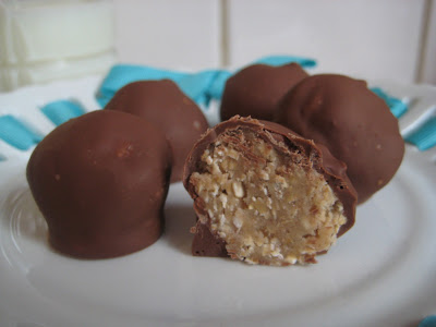 oatmeal cookie truffles