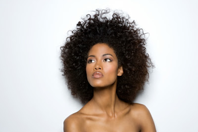 curly natural hair