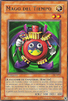 El Mago del Tiempo es una carta de monstruo de Yugi-oh