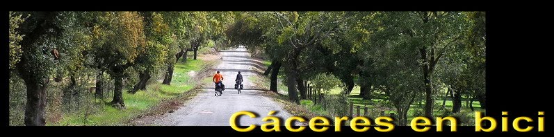 Cáceres en bici