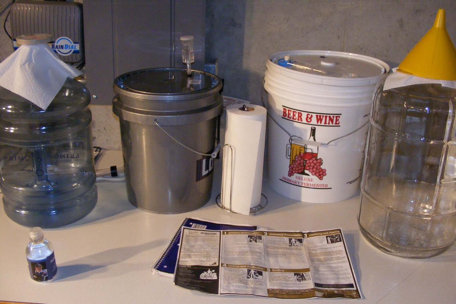 Oak Den Winery Homemade Fermenting Equipment