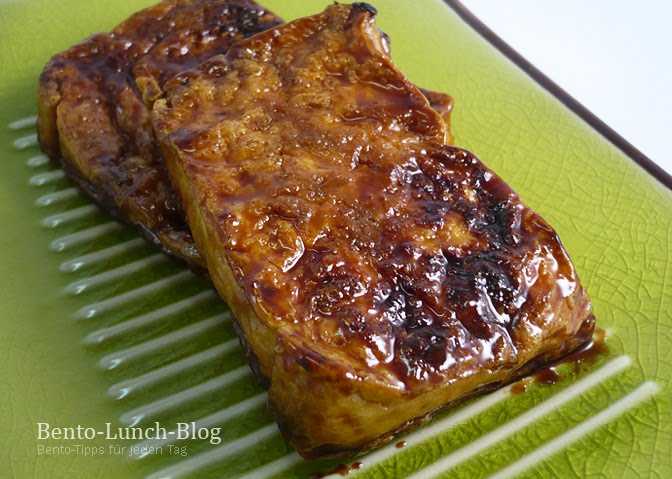 Bento Lunch Blog: Rezept: Tofu-Teriyaki / Lachs-Teriyaki