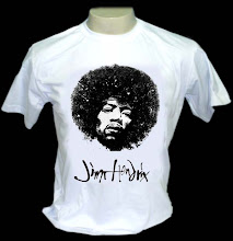 Jimmi Hendrix - Camiseta P, M ou G - R$ 29,00 + frete