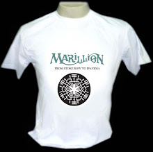 Marillion "From Stoke Row To Ipanema" - Camiseta Branca P, M, G - R$ 29,00 + frete