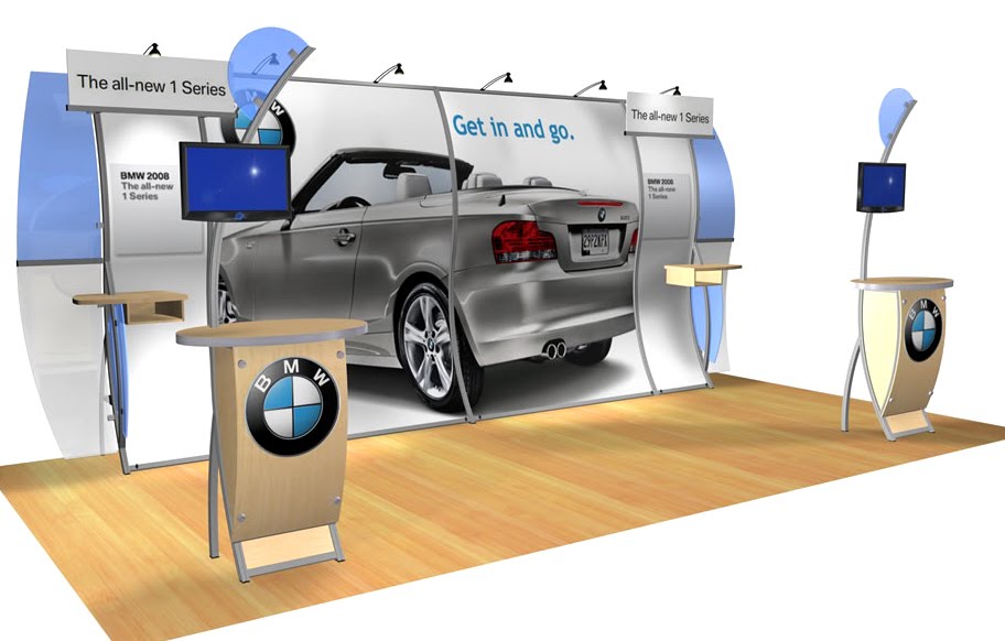 Trade Show Display Booths Portable Show Displays BMW