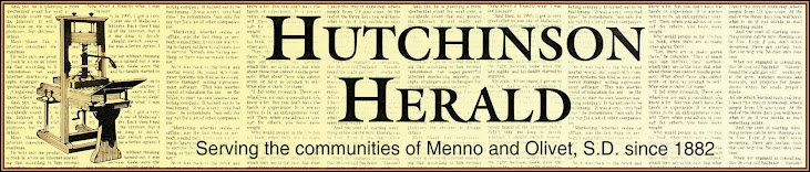 Hutchinson Herald, Menno, South Dakota