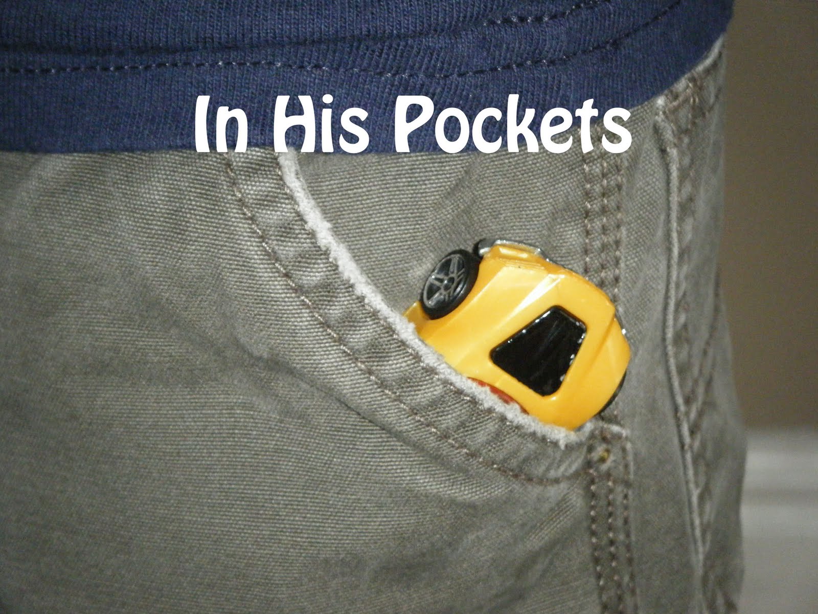 In His Pockets