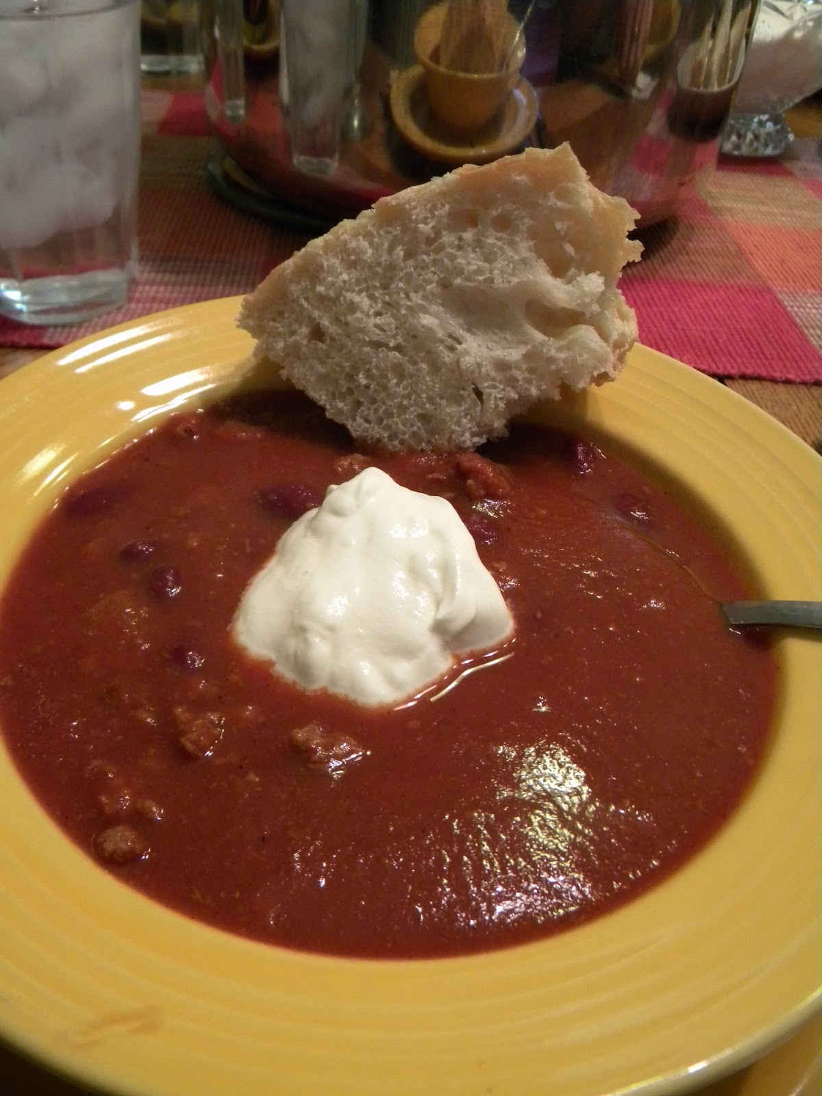 "Flatlander Chili" from All Recipes (Kathiey's world 2010)