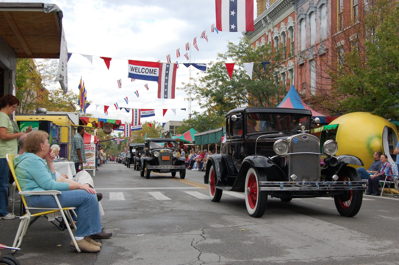 Bluffton Street Fair Antique and Classic Car Parade