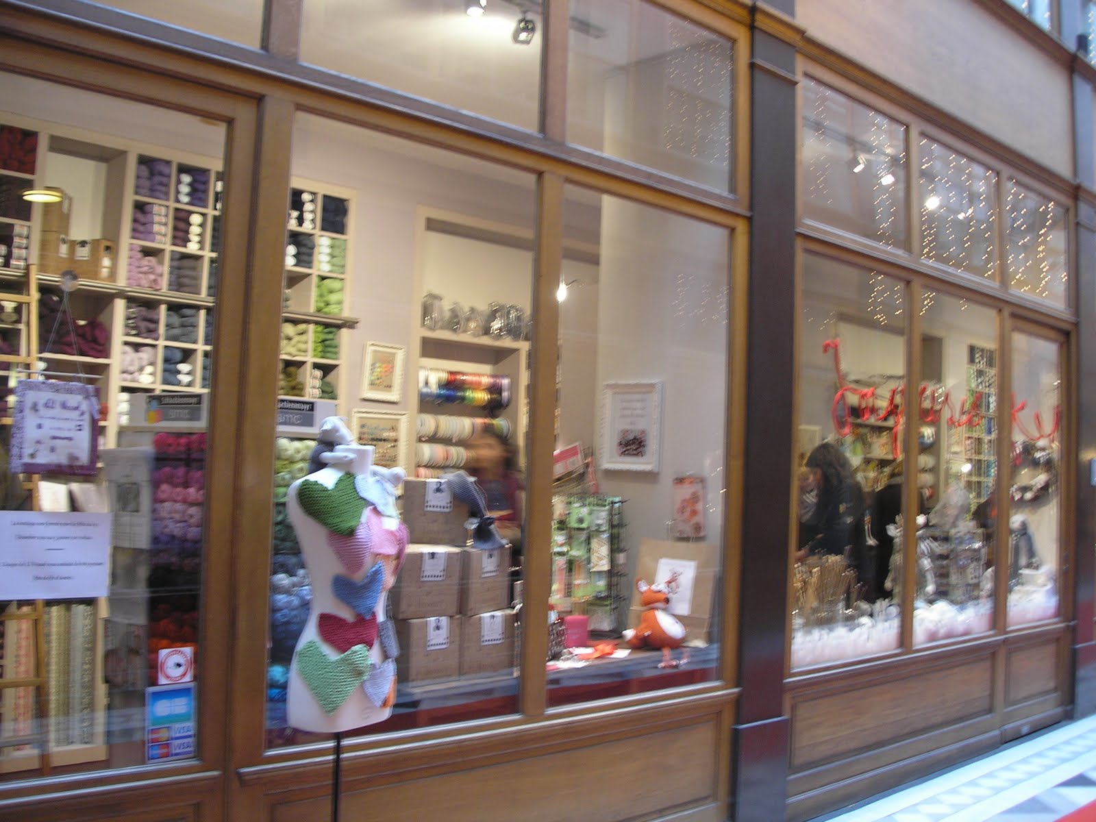 Minky Knits Yarn shop travelogue Paris (again!)