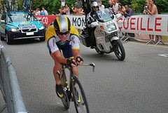 Lance Armstrong, 2009 Tour de France, Photo by Ricardo Horsham, Some Rights Reserved, CC BY-ND 2.0