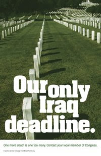 our only Iraq deadline