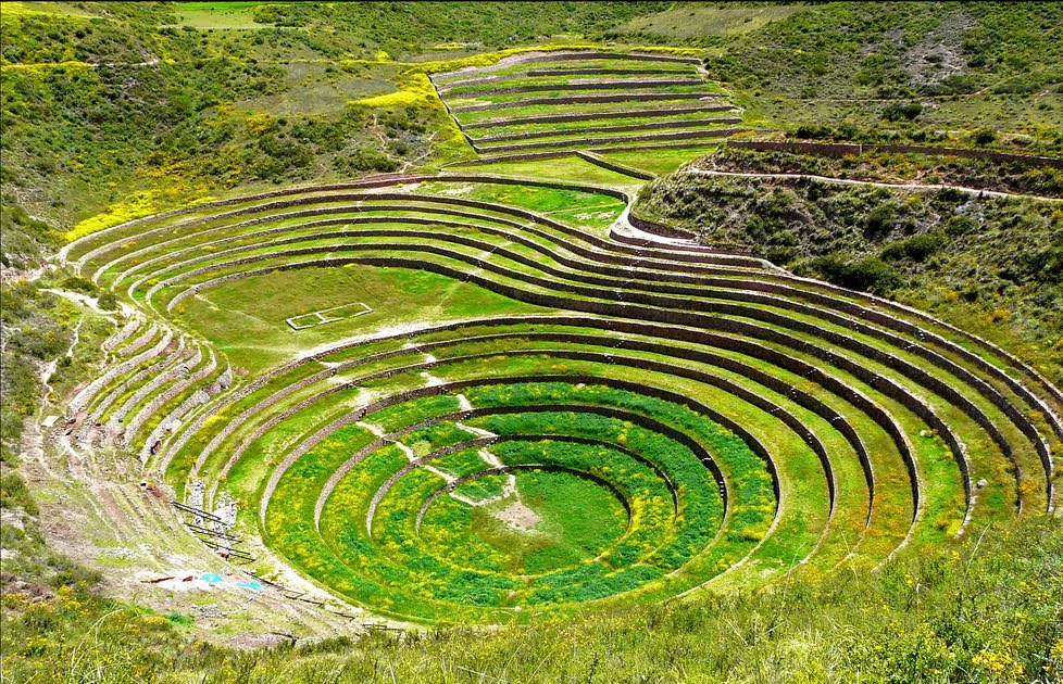 Mi Moleskine Arquitectónico Andenes Terrazas Incas Y Paisaje