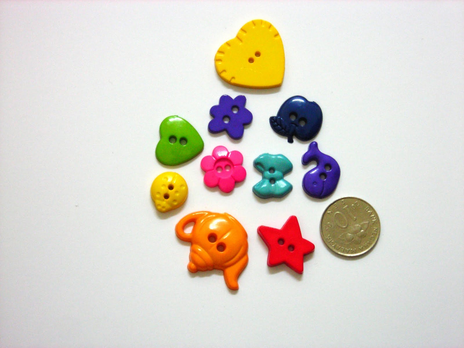 Cut&Sew: Small Pack Novelty Buttons for Sale