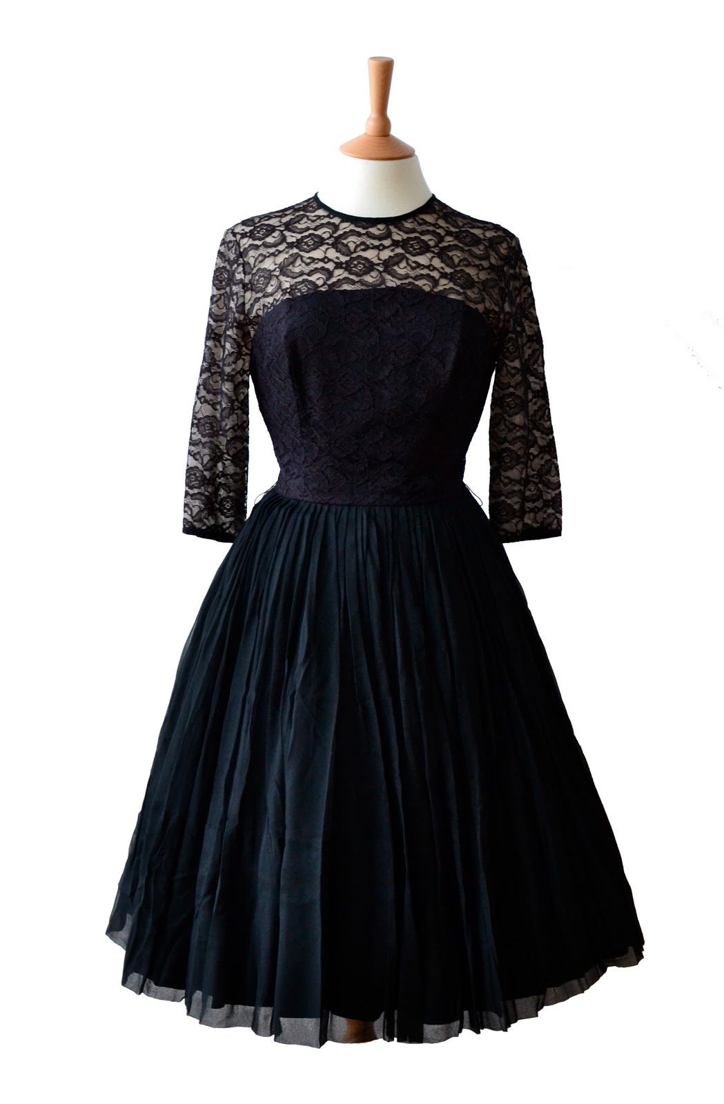 Black Vintage Prom Dresses 70