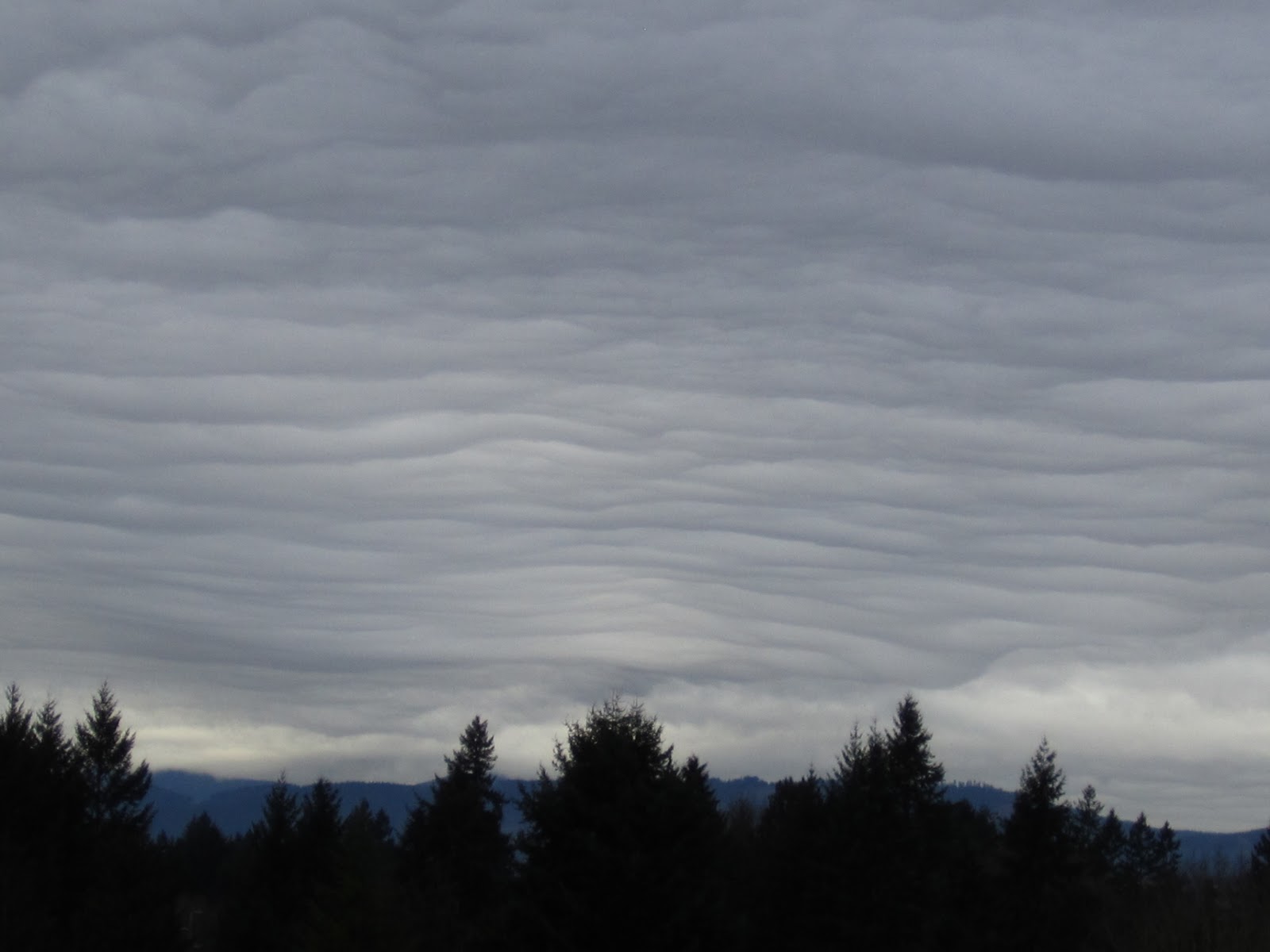 Altostratus облака