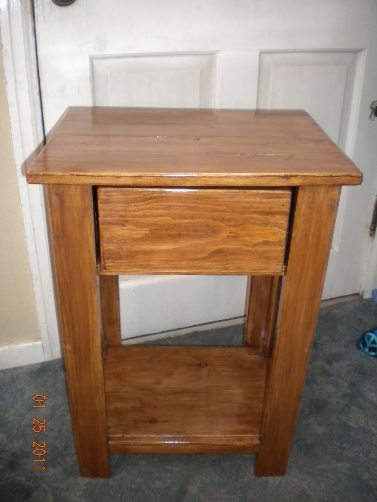 Sheila's Furniture and Crafts Simple Night Stand