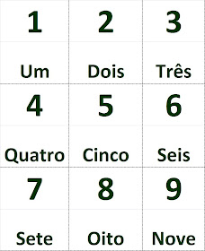 Números por extenso ~ Atividade para imprimir