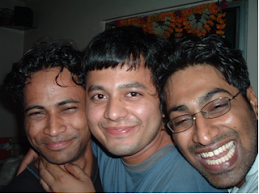 With Sangy and Diggu