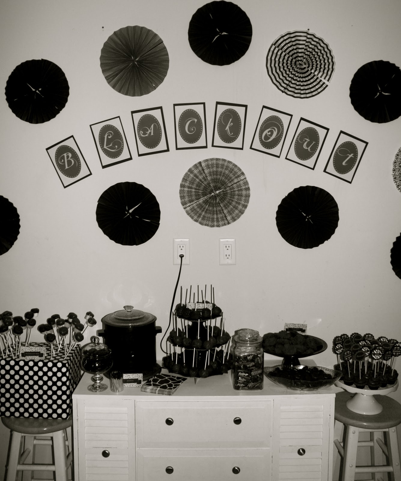 Meghan Henry Designs BLACKOUT PARTY